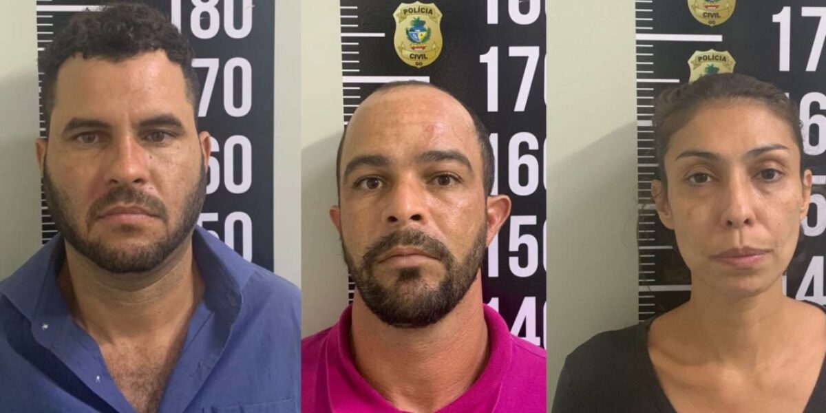 Preso em flagrante trio suspeito de aplicar golpes envolvendo compra e venda de imóveis