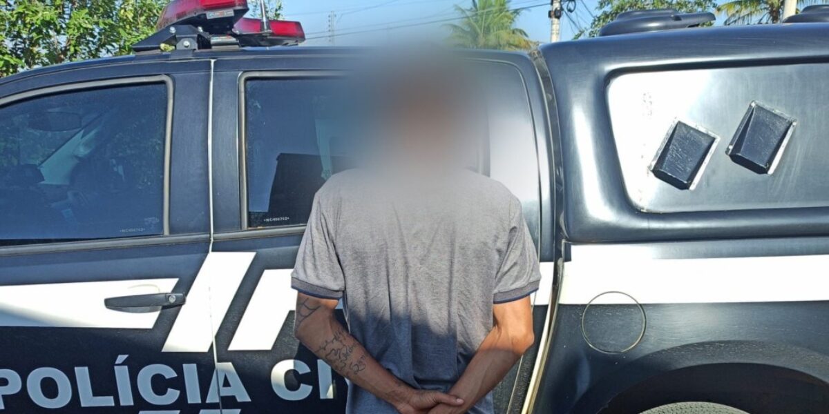 Foragido do sistema prisional é preso em Aparecida de Goiânia