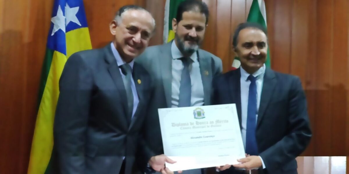 Delegado-Geral é homenageado em sessão da Câmara de Goiânia