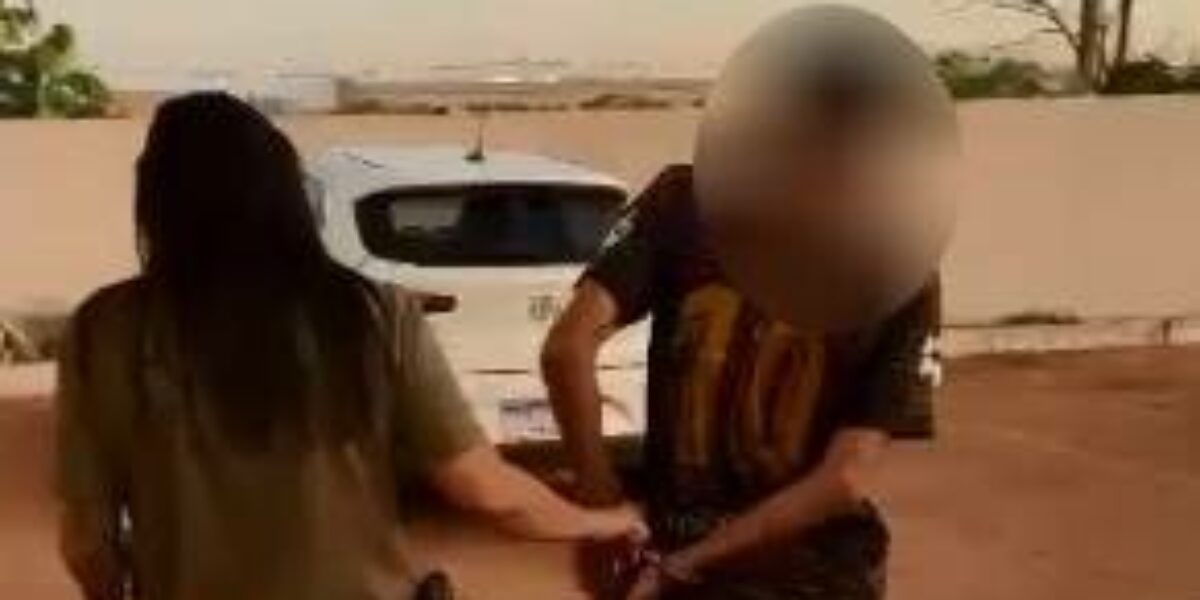 Homem é preso em flagrante por crimes de lesão corporal e ameaça contra a companheira