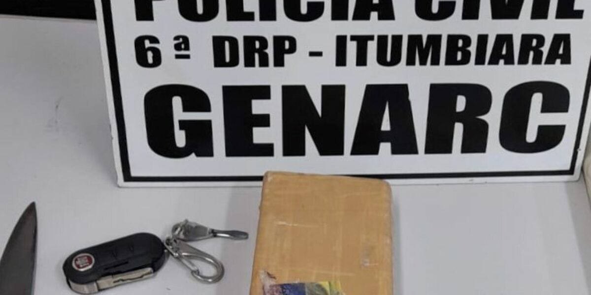 Homem que fazia delivery de drogas é preso em Itumbiara