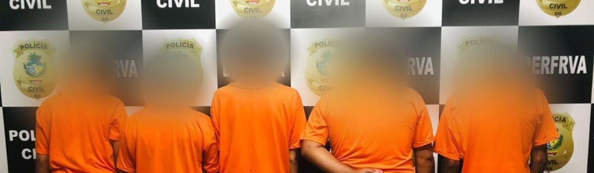 Operação Locatário Infiel 2 prende cinco suspeitos de golpes em locadoras de veículos