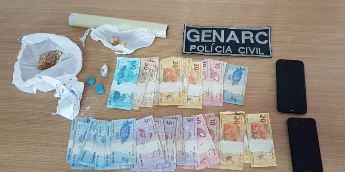 Menor é apreendido com drogas para venda em Aparecida de Goiânia
