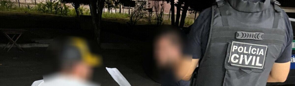 Operação Regras do Jogo leva de volta à prisão dupla que descumpriu medida cautelar