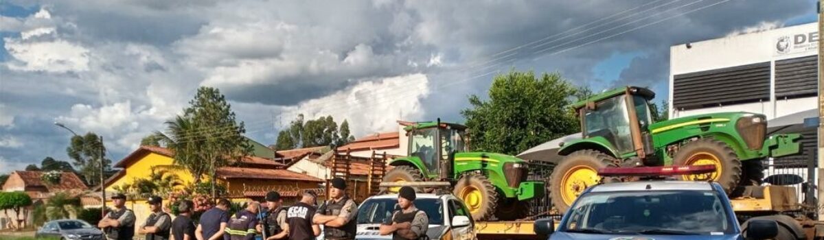Operação conjunta prende 12 suspeitos de roubos de carga em Goiás