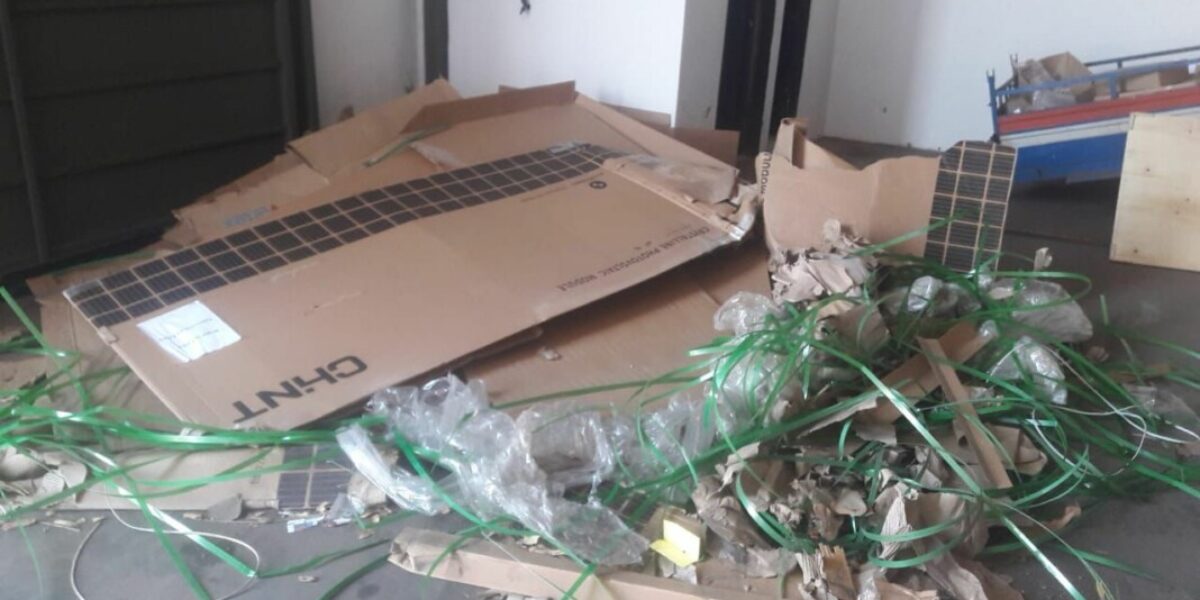 Operação Pôr do Sol: quadrilha que roubava placas solares é desmantelada