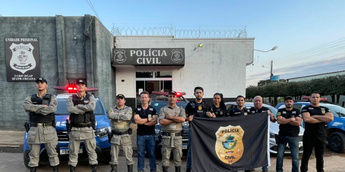 PC e PM cumprem buscas e apreendem três armas com investigado, em Uruana