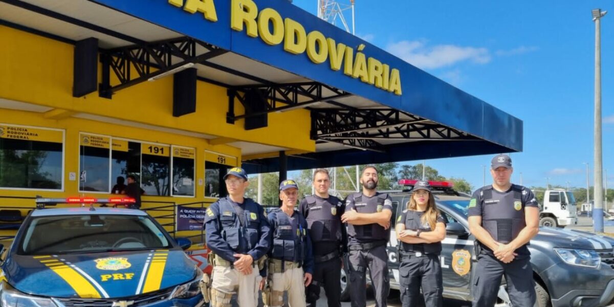 PCGO faz operação conjunta com a PRF contra a violência sexual a crianças e adolescentes