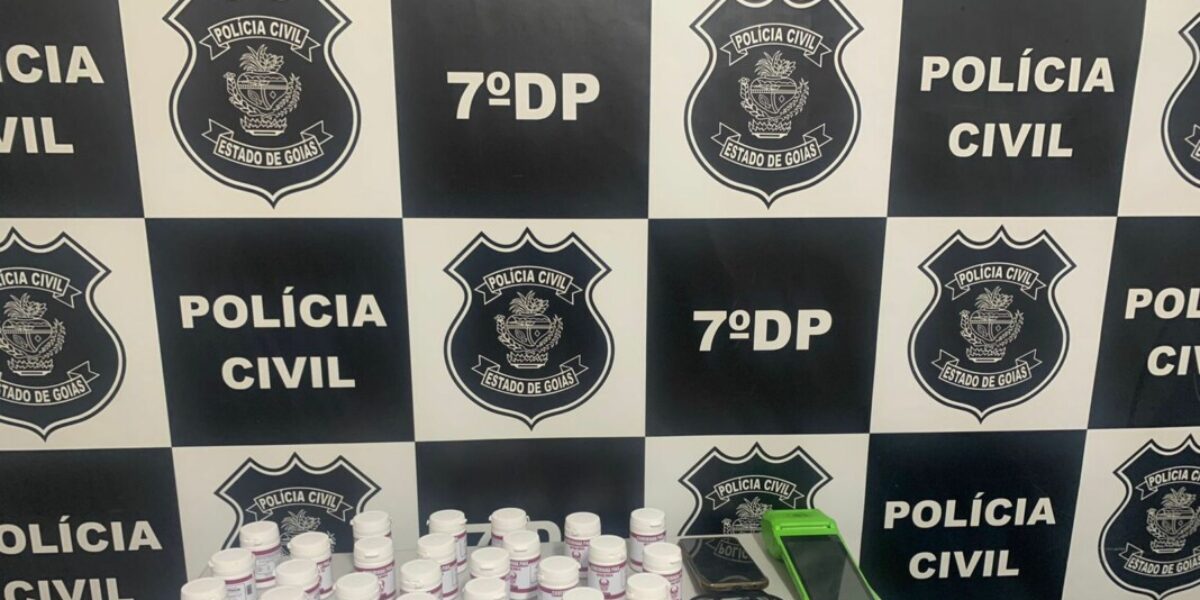 Homem é preso em Goiânia por venda de medicamentos proibidos pela Anvisa