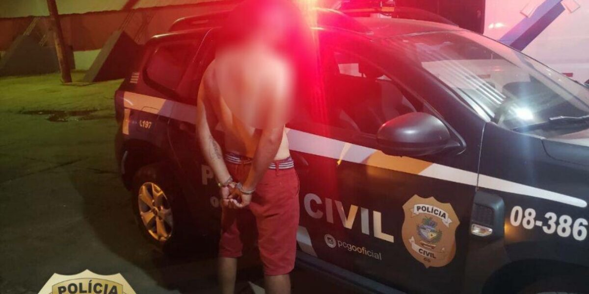 Indivíduo investigado por crime contra a dignidade sexual é preso em Jaraguá