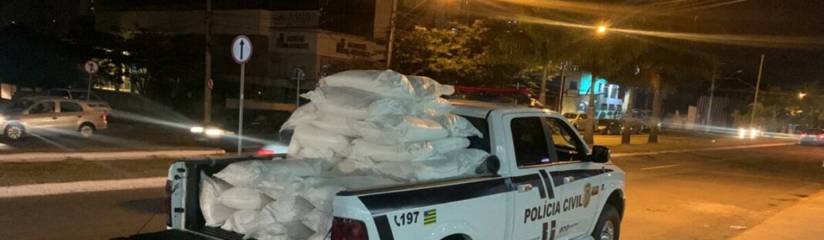 Operação Terra Santa apreende 4 toneladas de agrotóxicos ilegais em Goiânia