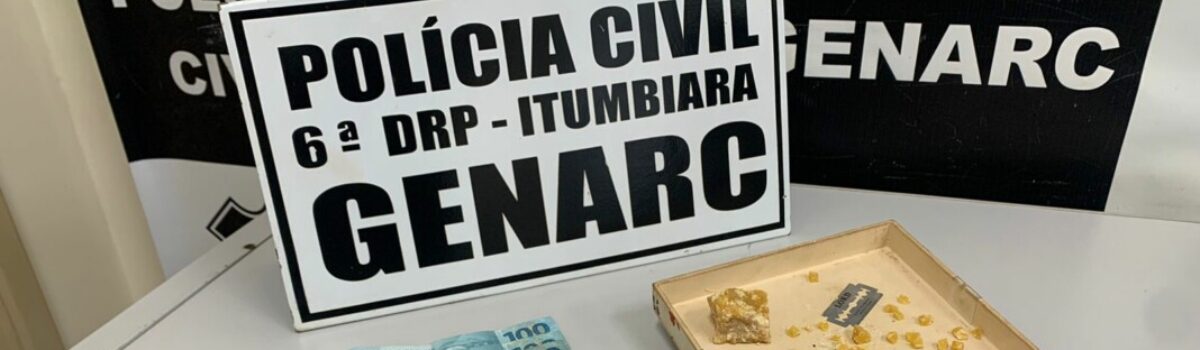 Adolescente é apreendido, pela segunda vez, quando fracionava drogas para revenda