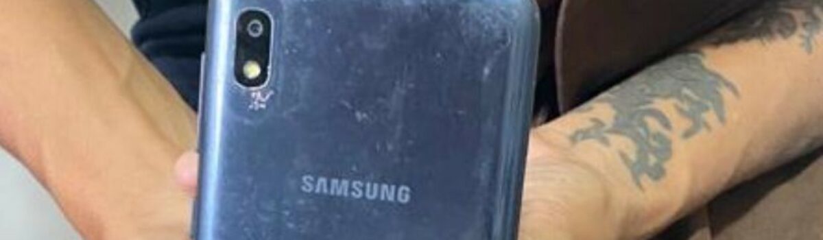 Celular roubado em 2020 é recuperado, em Jaraguá