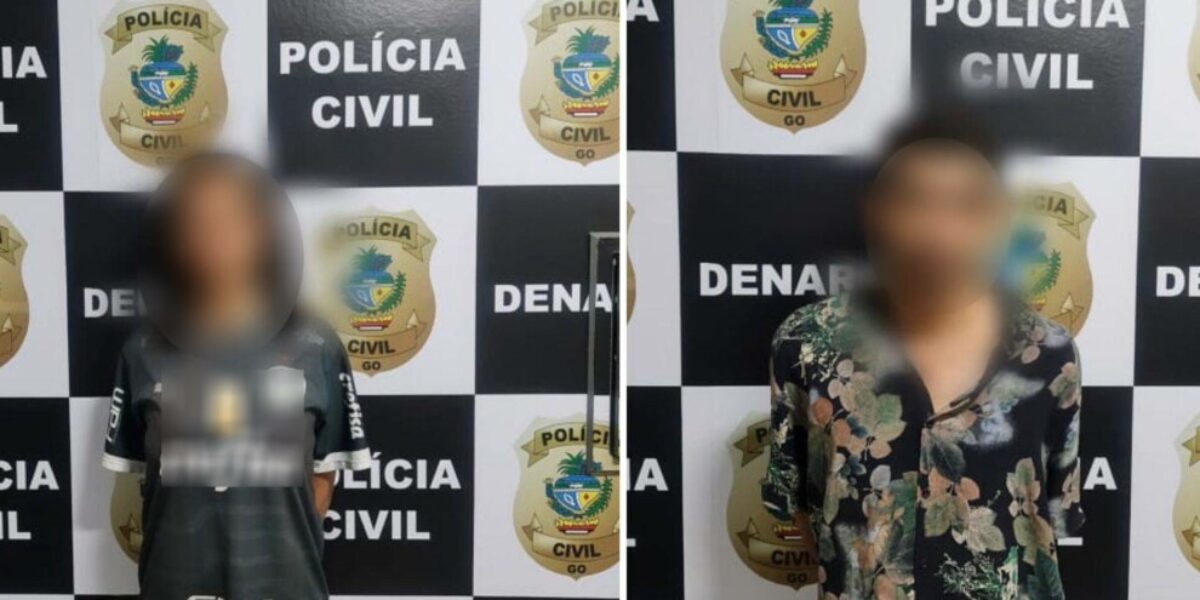 Polícia Civil prende casal suspeito de tráfico na região oeste de Goiânia