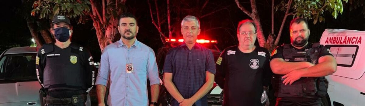 PCGO reforça segurança da população nas festas do aniversário da cidade de Buriti Alegre