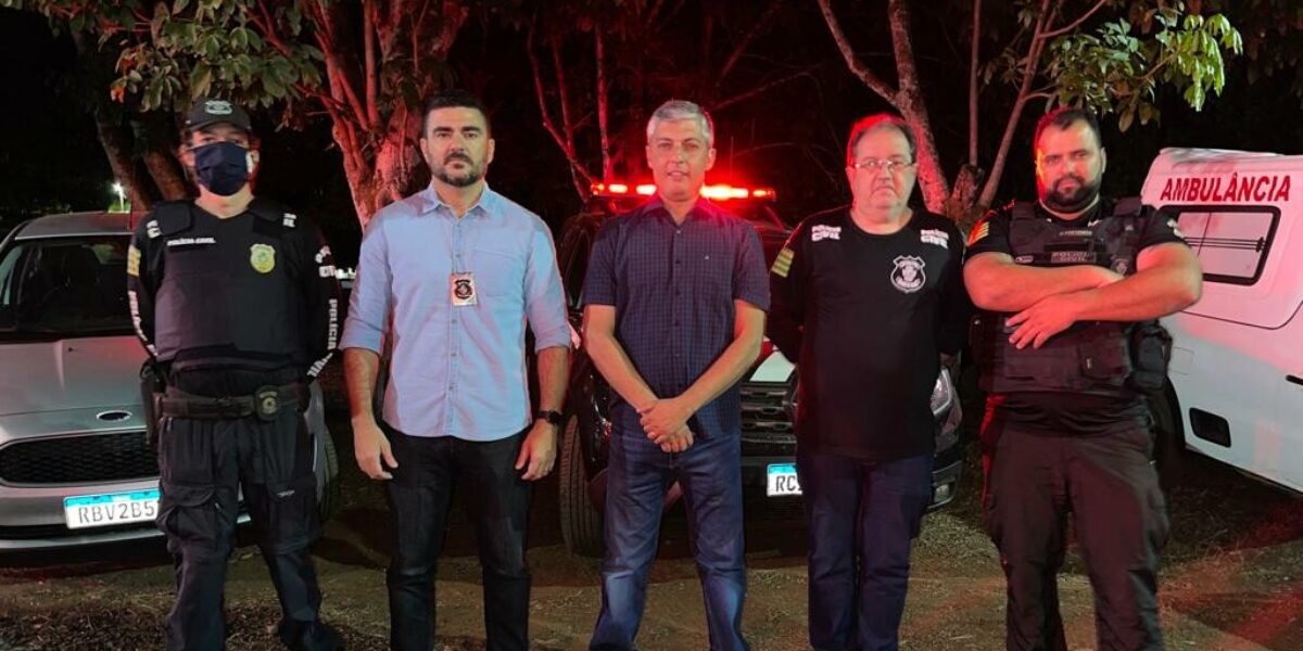 PCGO reforça segurança da população nas festas do aniversário da cidade de Buriti Alegre