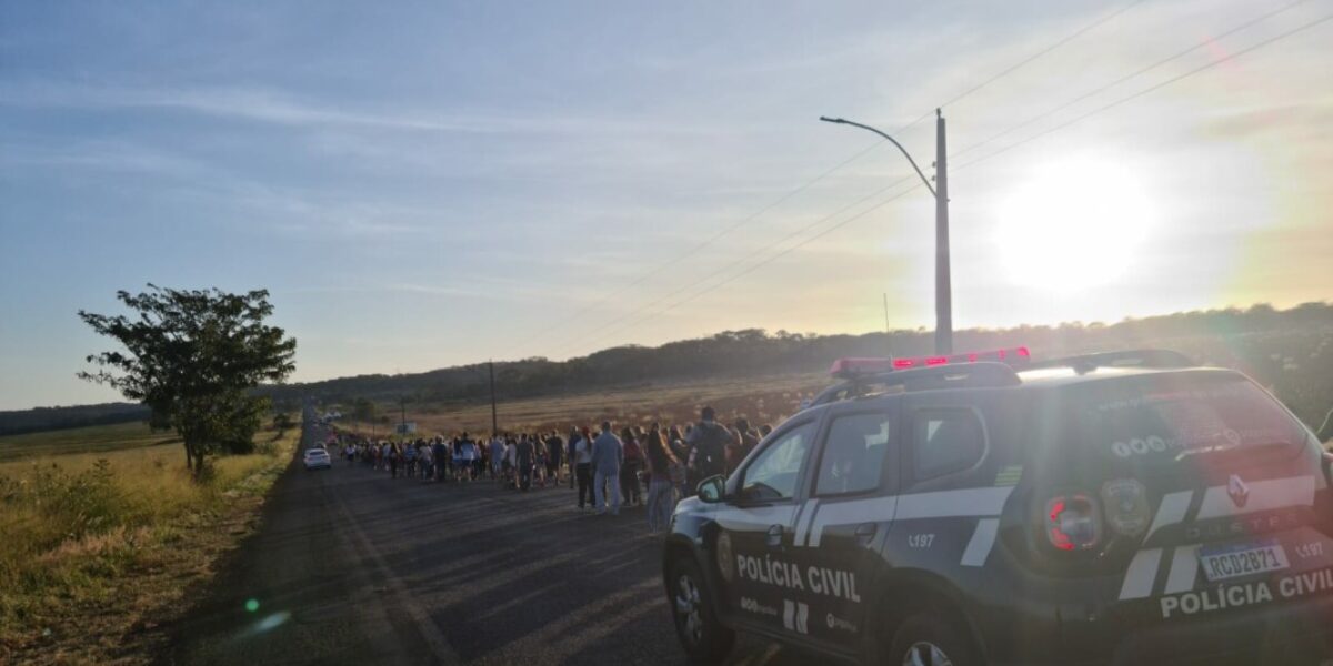 Polícia Civil reforça segurança para festa do Divino Pai Eterno em Panamá