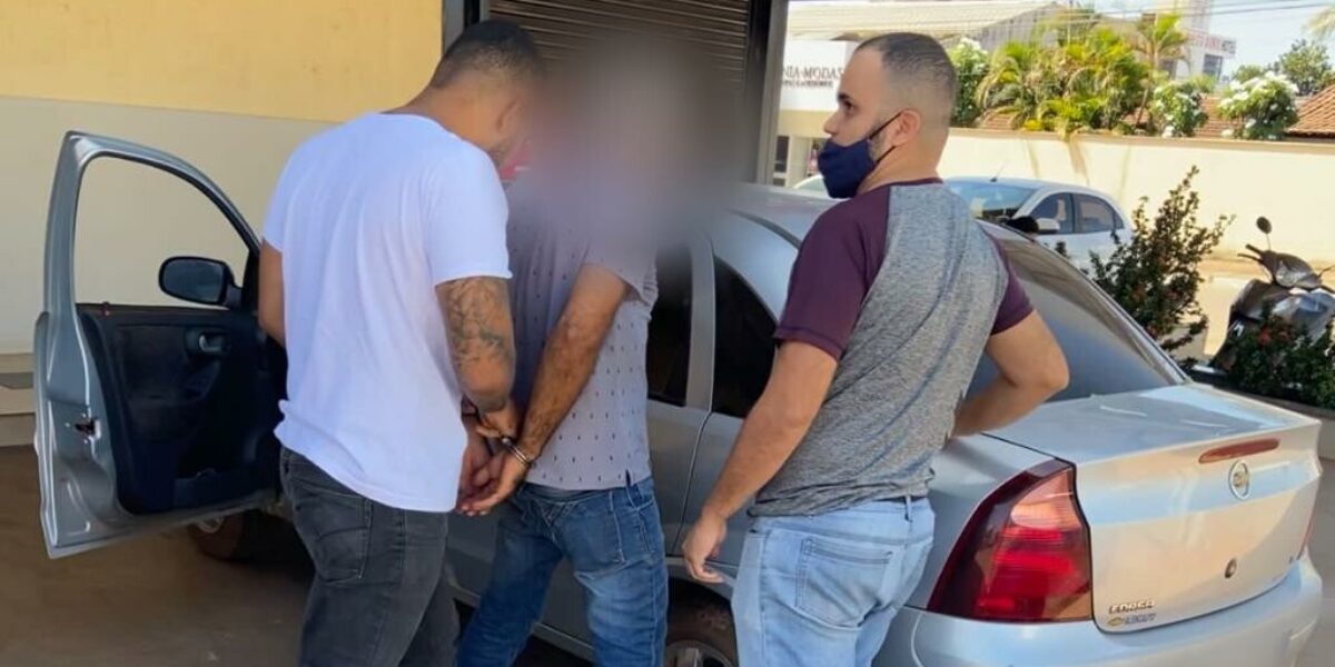 Homem é preso em Porangatu ao oferecer chocolates a menor com pretexto de estuprá-la