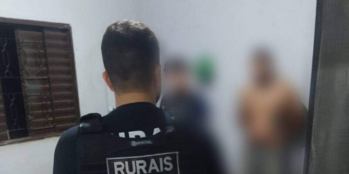 Dois são presos em investigação de roubo de semoventes, em Aparecida de Goiânia