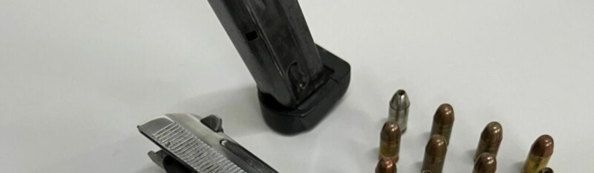 Homem é preso em flagrante, em supermercado, por porte ilegal de arma