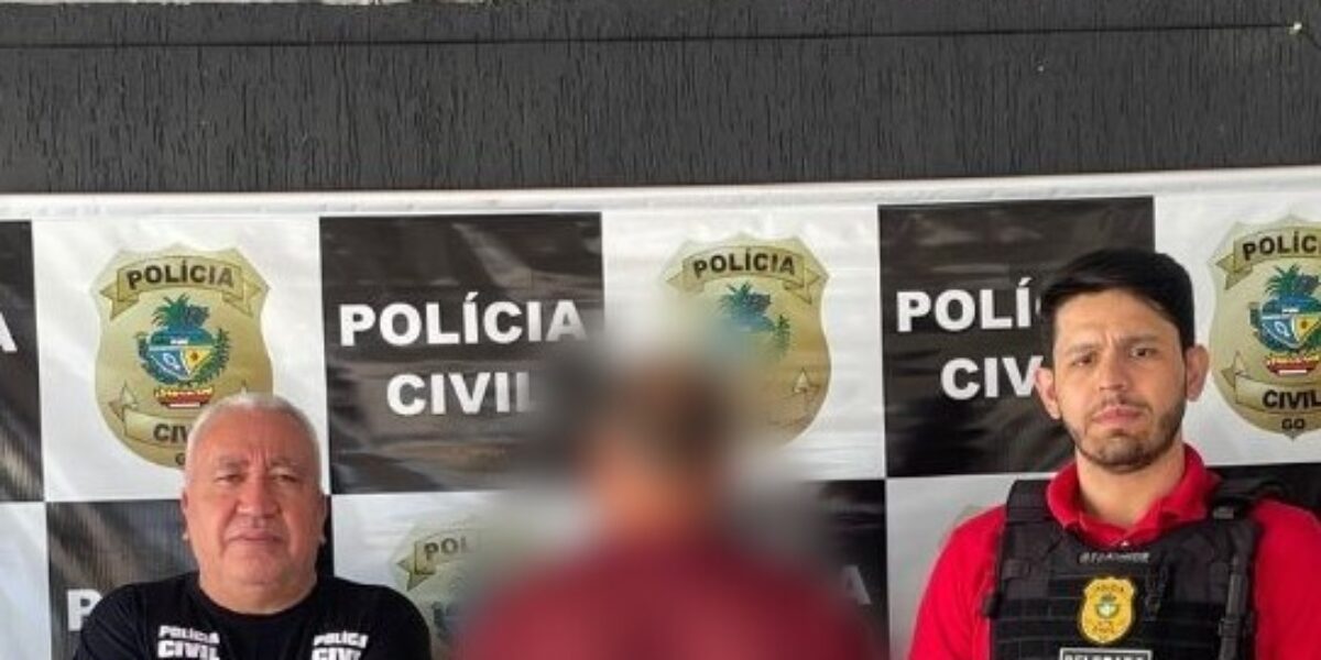 Autor de feminicídio é preso, em Ipiranga