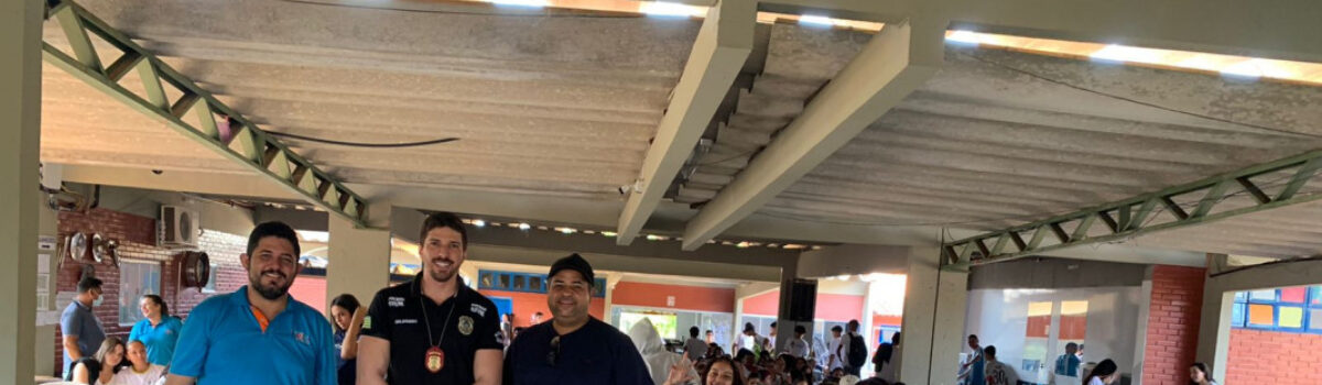 PCGO realiza palestra sobre Lei Maria da Penha em escola de Uruaçu