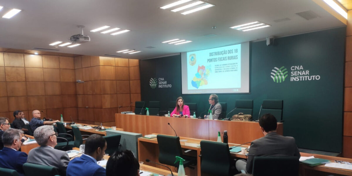 Crimes Rurais faz participação em Painel sobre crimes contra o agro, em Brasília