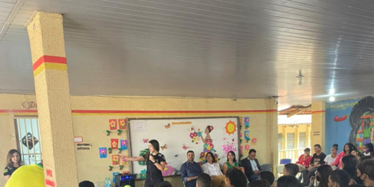 DPCA inicia ciclo de palestras em escolas de Aparecida