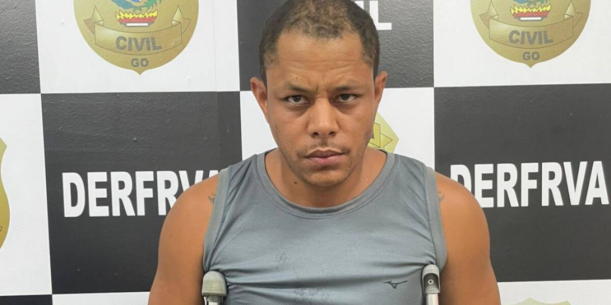 Deficiente físico é preso em flagrante após furtar motocicleta em Goiânia