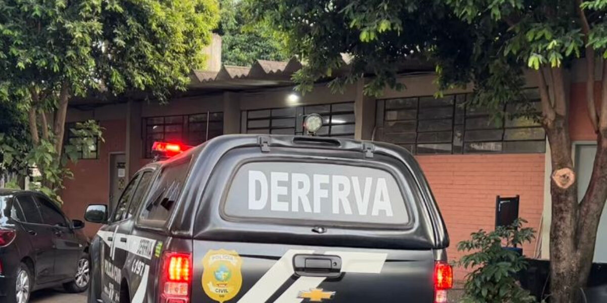 DERFRVA prende indivíduo suspeito de ter praticado crime de roubo
