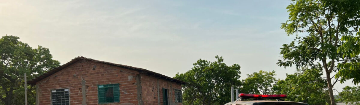 Operação PCGO no Campo prende indivíduo na posse de arma de fogo, em Uruaçu