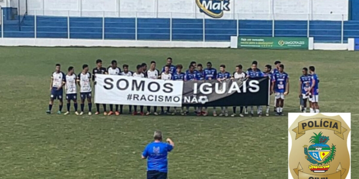 PCGO indicia suspeito de praticar crime de injúria racial durante jogo de futebol em Vianópolis