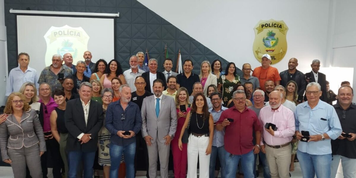 PCGO homenageia aposentados em cerimônia na ESPC