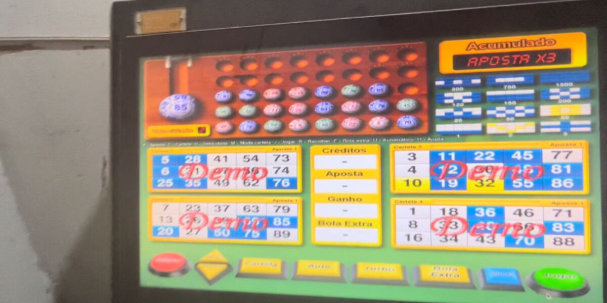 Operação no Entorno do DF fecha pontos de exploração de jogos de azar