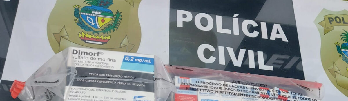 PC prende empresário por venda ilegal de anabolizantes e medicamentos, em Goiânia