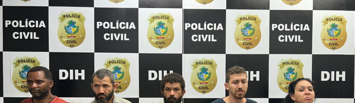 PCGO prende 6 pessoas por morte de jovem encontrado carbonizado