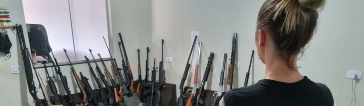 Operação Outrage apreende arsenal de armas e munições usadas para intimidar autoridades