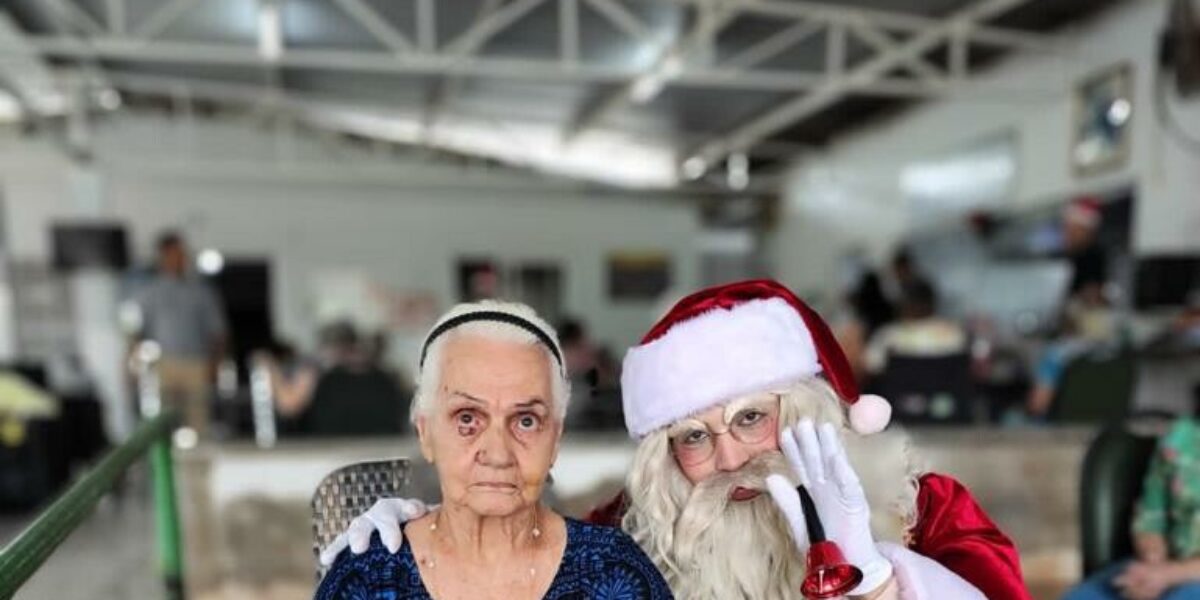 Campanha da PCGO em Aparecida de Goiânia leva suprimentos a idosos de abrigo