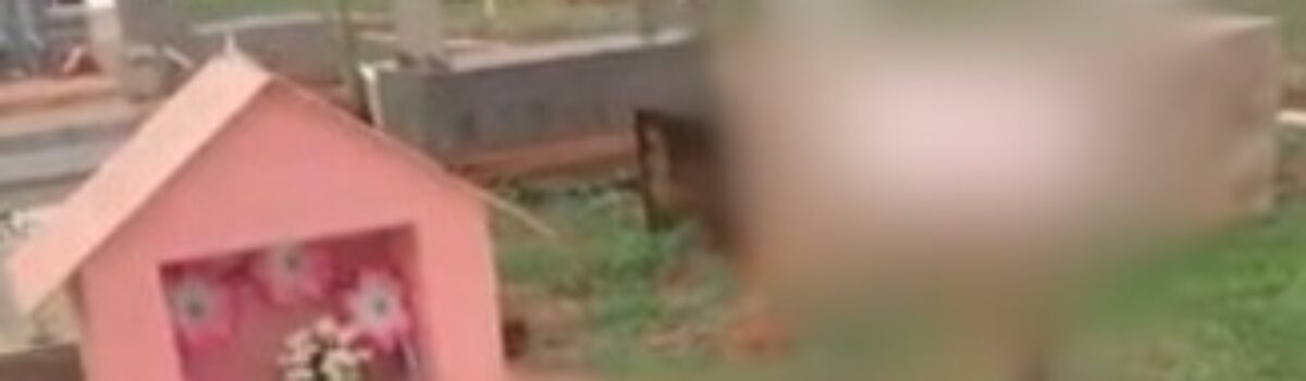 PCGO prende pessoas por violação de sepultura de menina, em Barro Alto