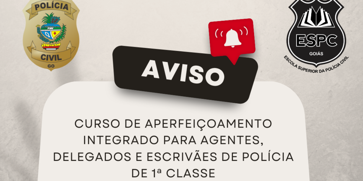 Cronograma do Curso de Aperfeiçoamento