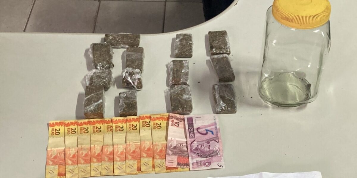 Casal é preso em flagrante por tráfico após cumprimento de mandado de busca em Caldas Novas