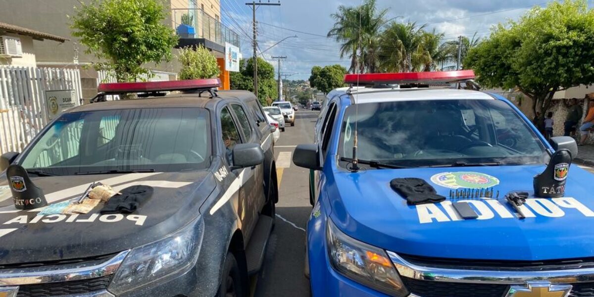 Mulheres são presas em Mineiros após rastreio apontar localização de celular furtado