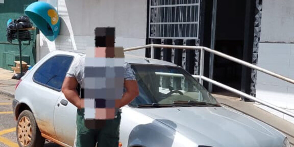 Preso em Palminópolis suspeito de receptar veículo furtado em Goiânia