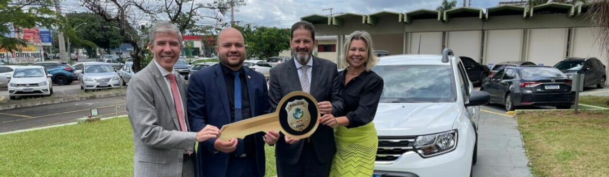 19ª DRP recebe nova viatura para combate ao crime na região