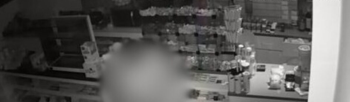 Dupla invade e furta loja de conveniências e autor é preso, em Cavalcante