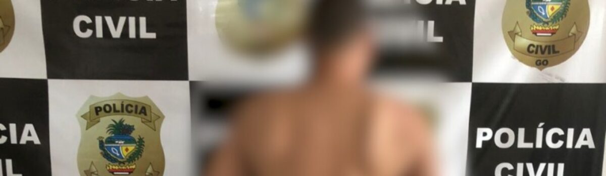 Polícia Civil prende homem que espancou a mulher com cabo de rodo, em Aparecida