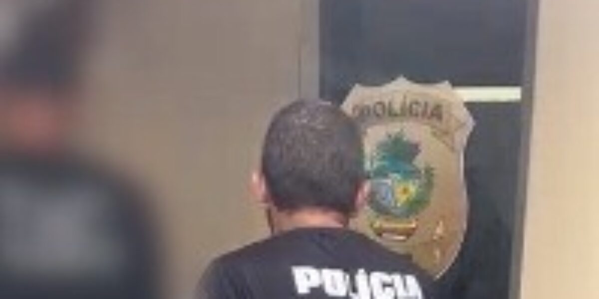 Jovem é preso em flagrante suspeito de estuprar criança na zona rural de Nova Crixás