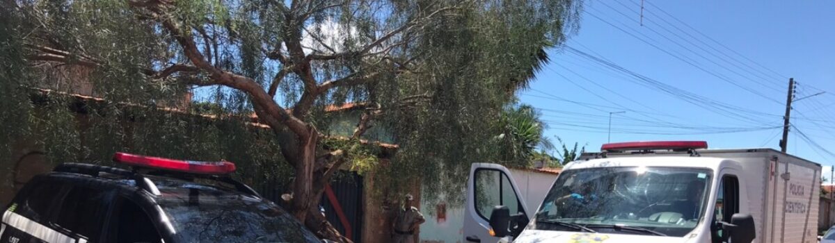 Homem que matou companheira com pedra por ciúmes, em Bonfinópolis, é preso