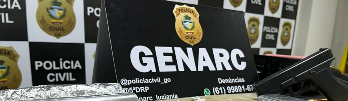 Presos tia e sobrinho que usavam borracharia para tráfico de drogas em Luziânia