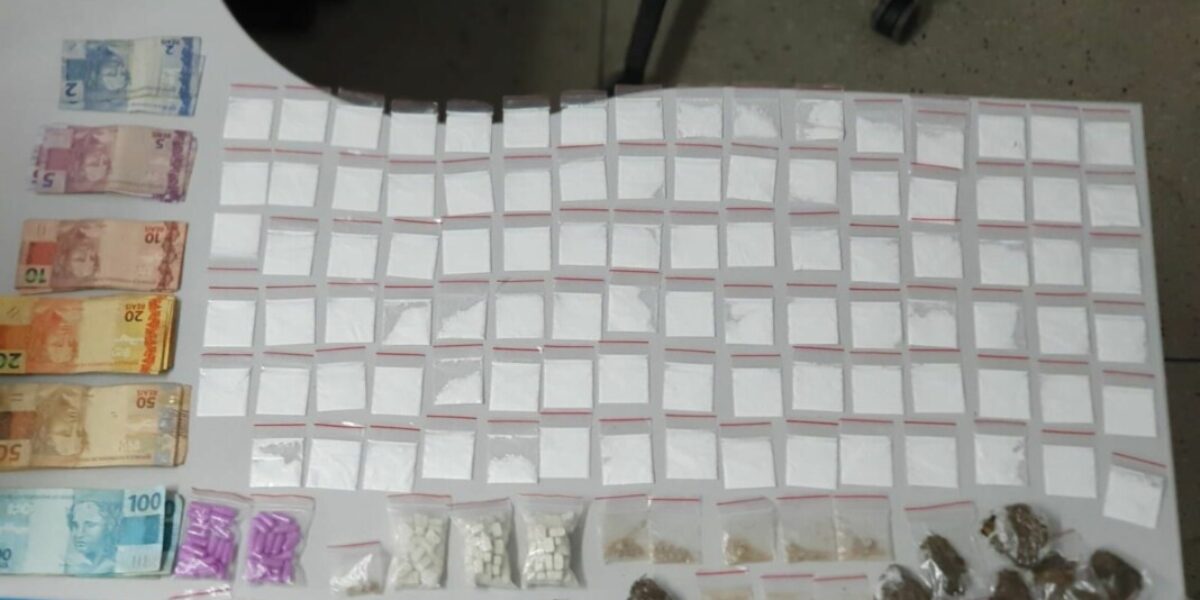 Homem é preso por venda de drogas no Jd. América e outros bairros